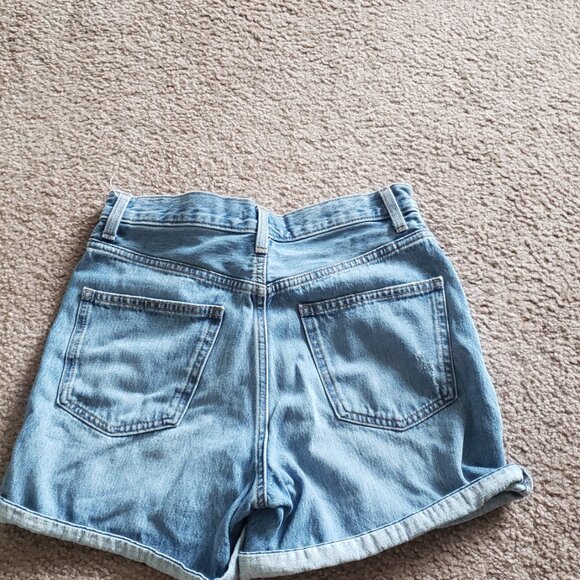 Uniqlo Blue Jean Shorts - Picture 2 of 4